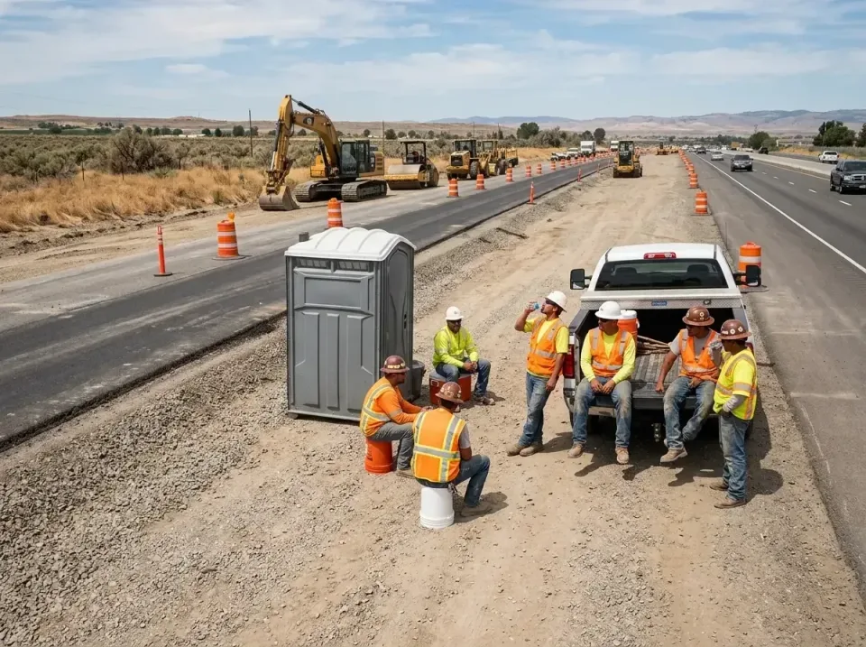 highway-road-construction-crew-007 — frequently asked questions, Porta Potty and Restroom Rentals in Somerset, WI